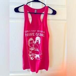 Women’s Fitness Muscle T-Shirt Funny - Small